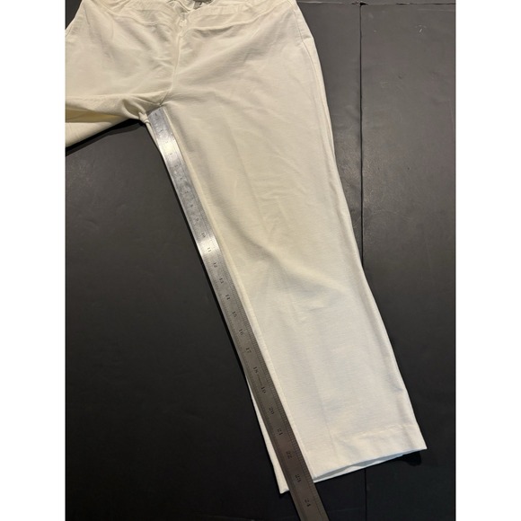 Eileen Fisher Pants - Women's Size M - White - Picture 6 of 8